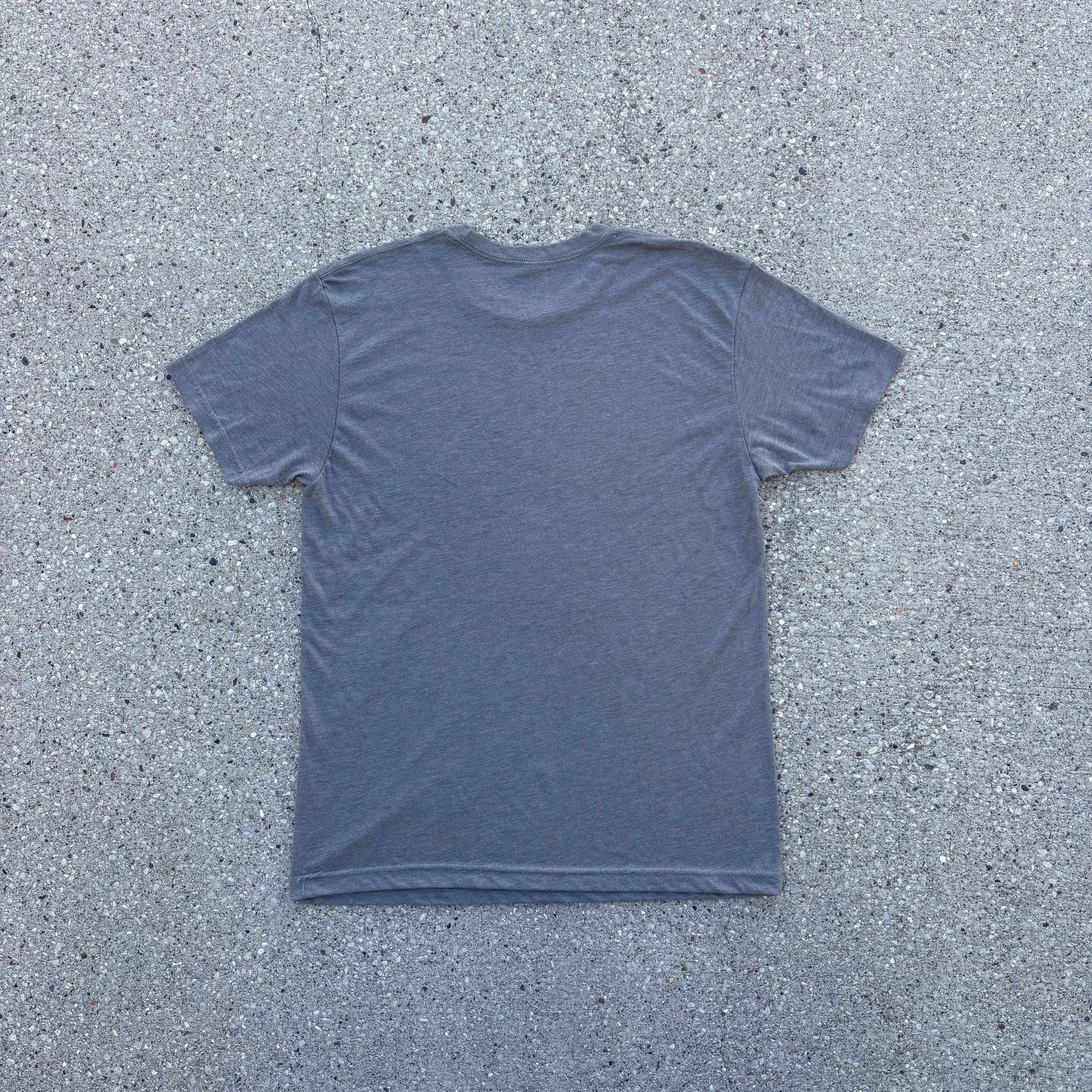 Minimal Ghost T-Shirt Gray