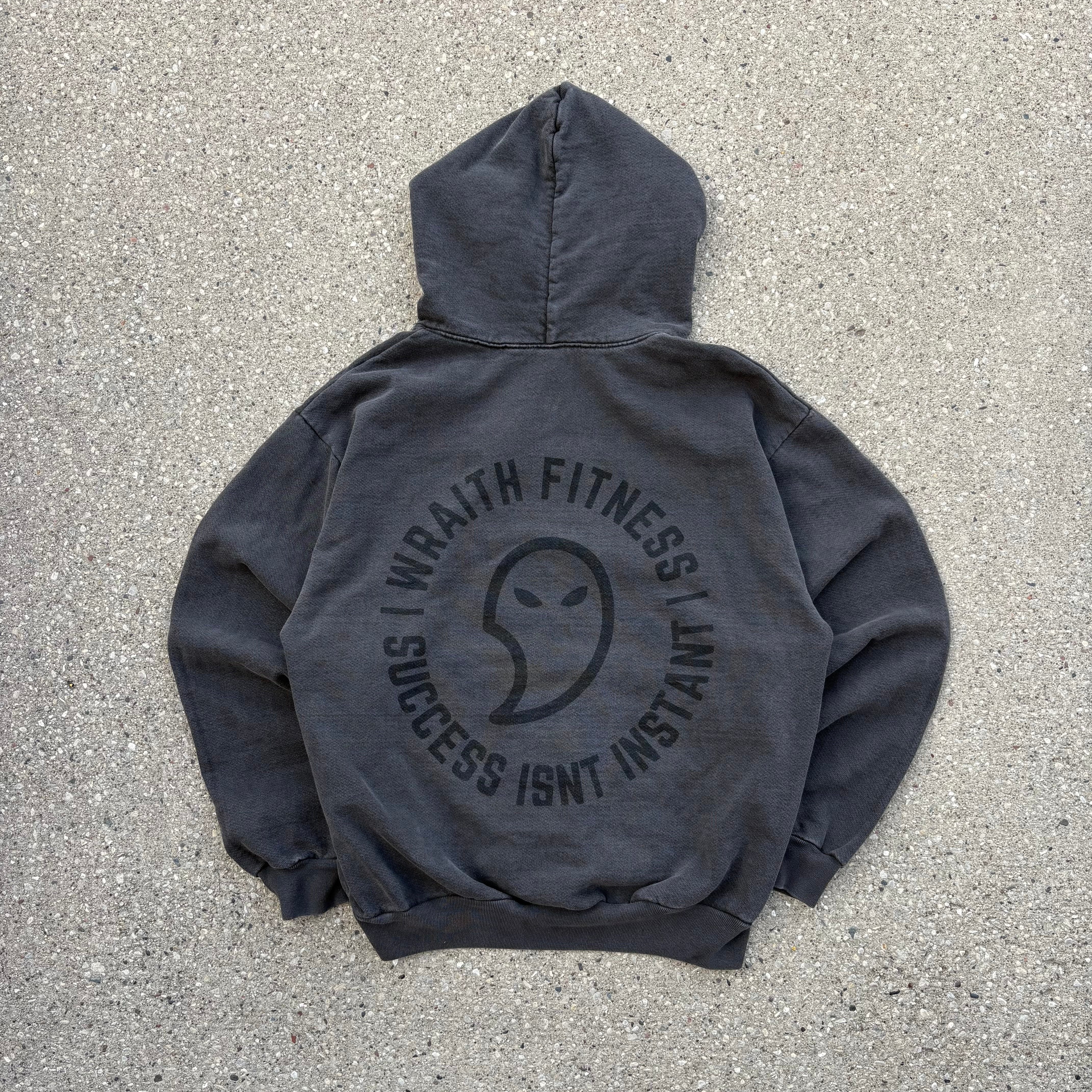 success isnt instant hoodie blue and black