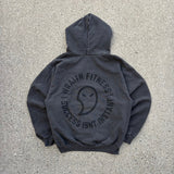 success isnt instant hoodie blue and black